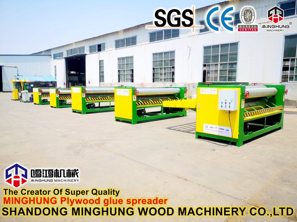 Glue Coating Machine for Plywood Making Production