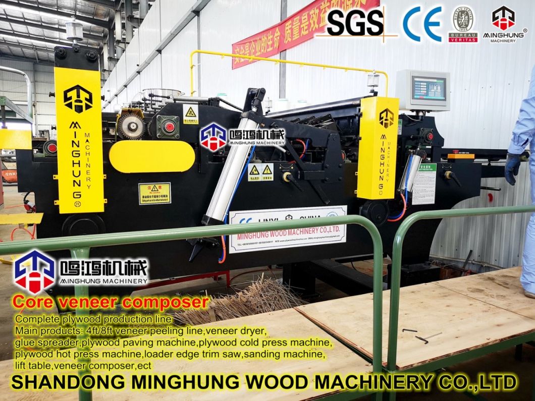 Veneer Core Jointing Splicing Machine for Manufacturing Plywood Board