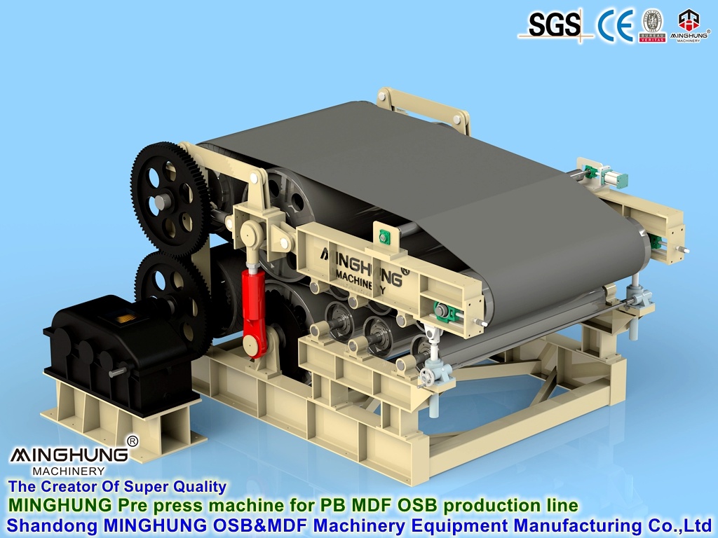Minghung Pre Press Machine for PB OSB MDF Production Line