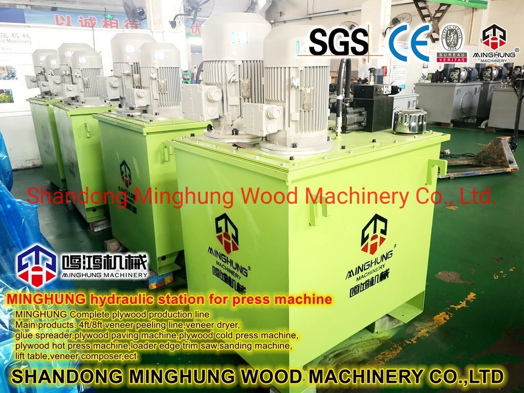 Monoblok Hydraulic Veneer Cold Press Machine for Plywood
