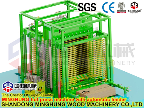 Lamination Film Plywood Pressing Machine SHANDONG MINGHUNG WOOD