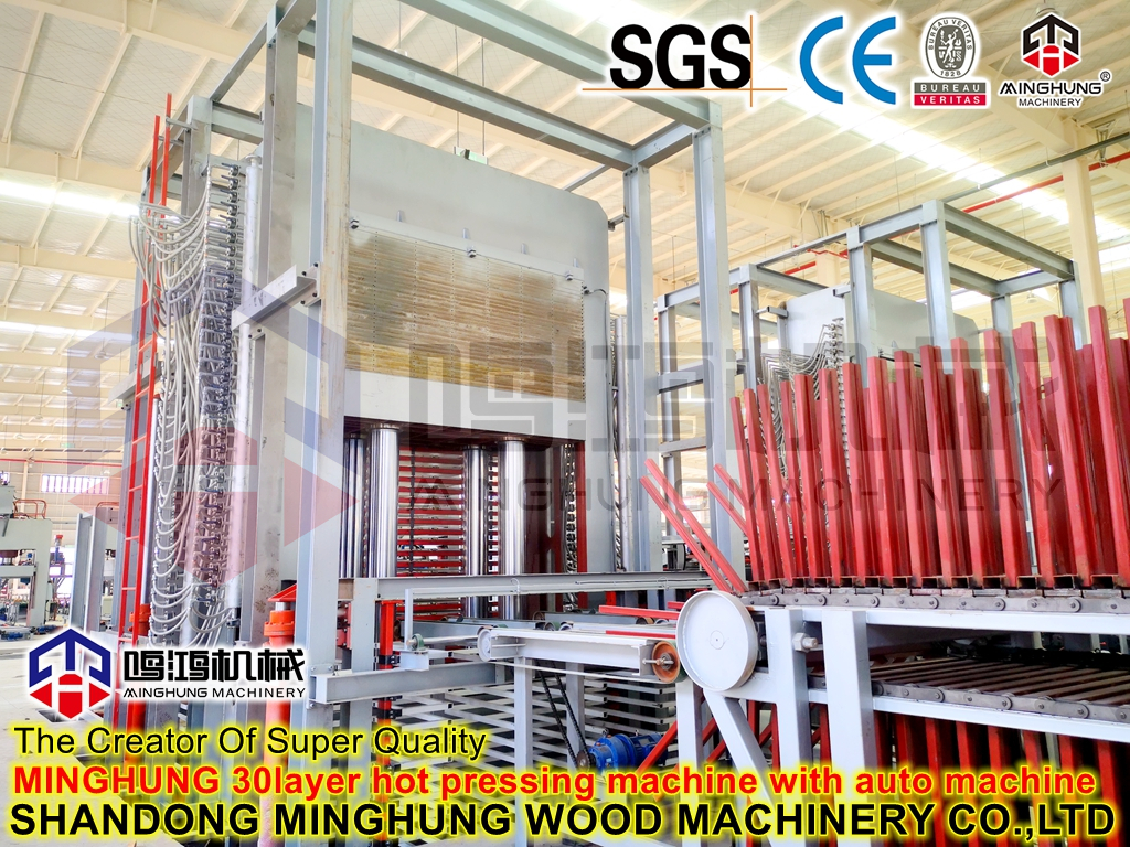 30layer hot pressing with auto line 30layer hot pressing with auto line