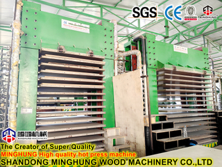 1700*2200mm Plywood Hot Press Machine from China factory