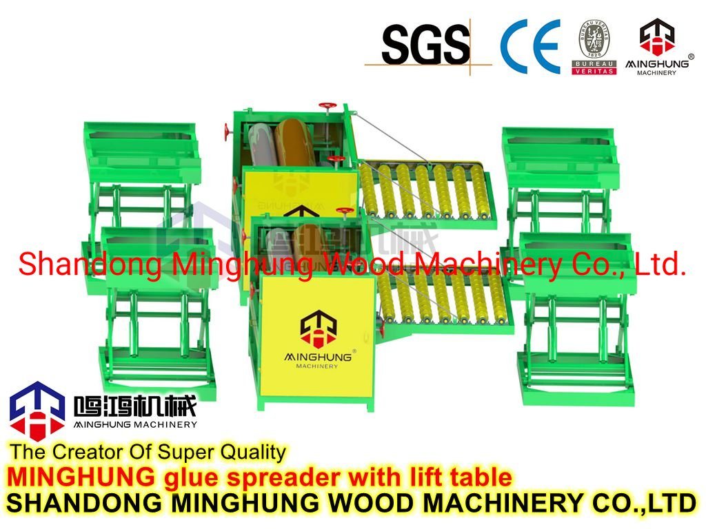 China Plywood Machine Factory 4feet Glue Spreading Spreader