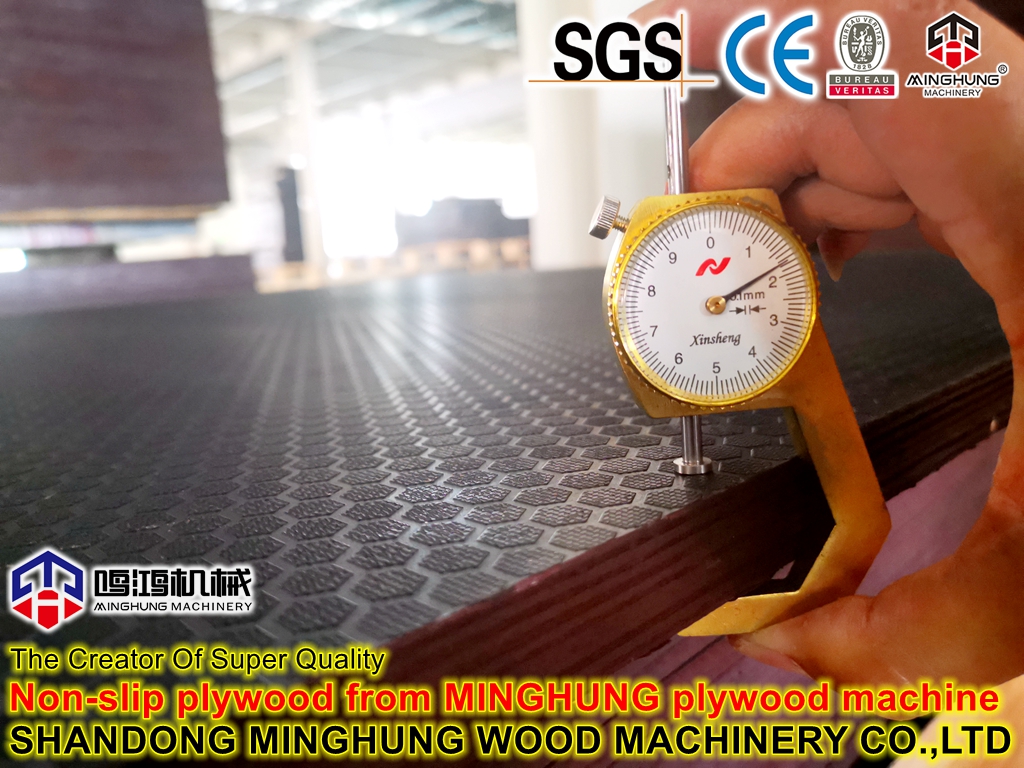 non-slip plywood from MINGHUNG Machine