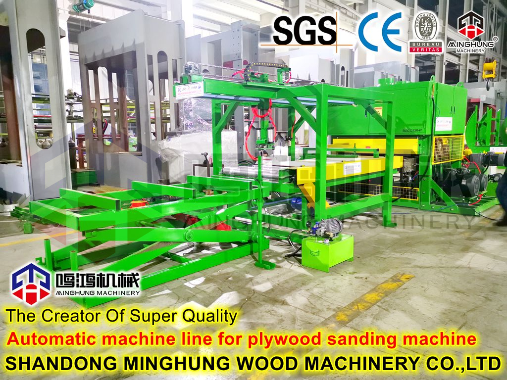 automatic machine for plywood sanding machine