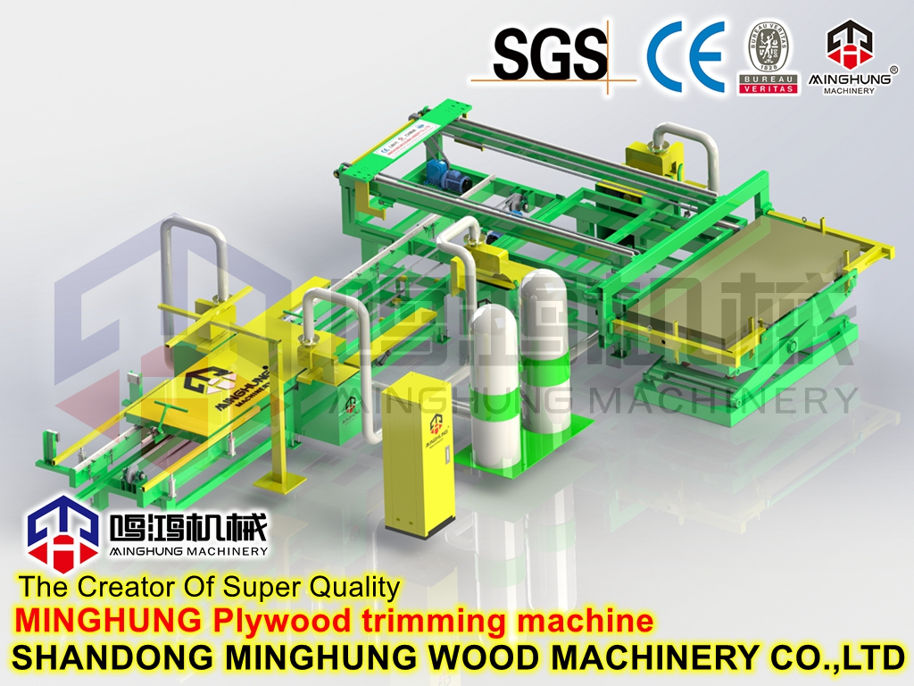 plywood sawing line