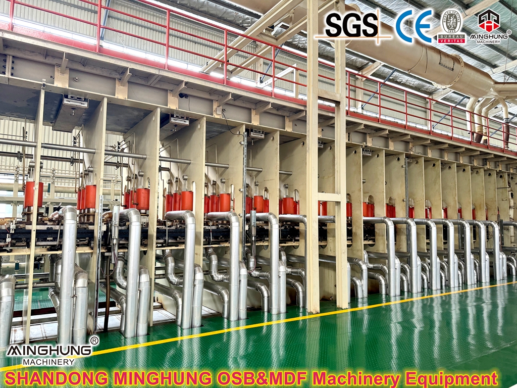 China MINGHUNG Continuous hot press line China MINGHUNG Continuous hot press line