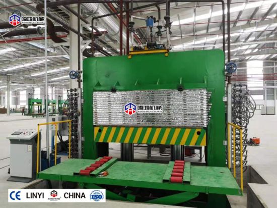 China Manufacturing Plywood Hot Press