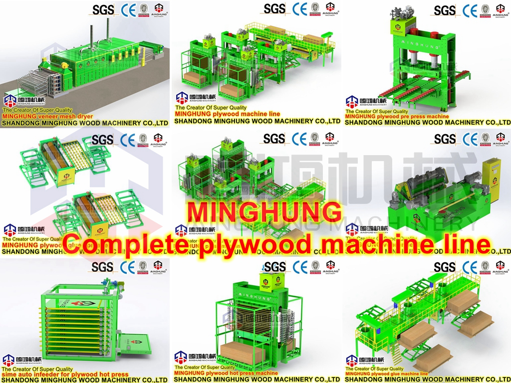 MINGHUNG MCHINERY plywood machine line