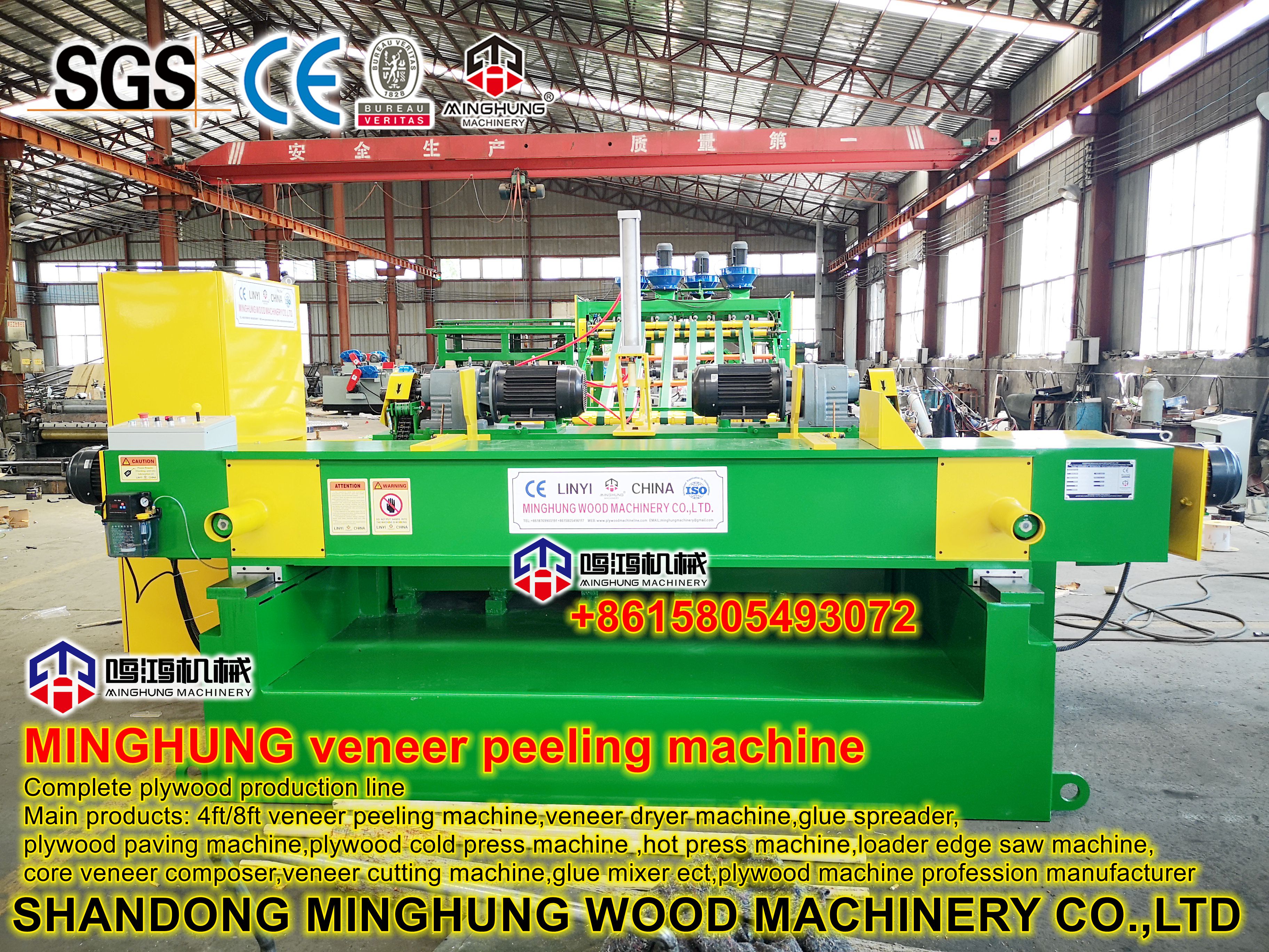plywood veneer machine