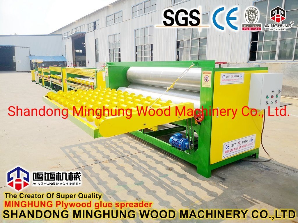 Plywood Glue Spreading Machine for Plywood Manufacturing Machinery