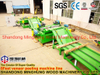 One Wood Log Debarker Support Two Veneer Peeling Machine