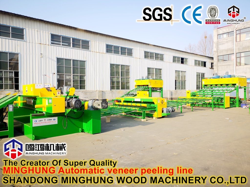 Rotary Core Veneer Slicing Cutting Peeling Machine for Peeling Wood Core
