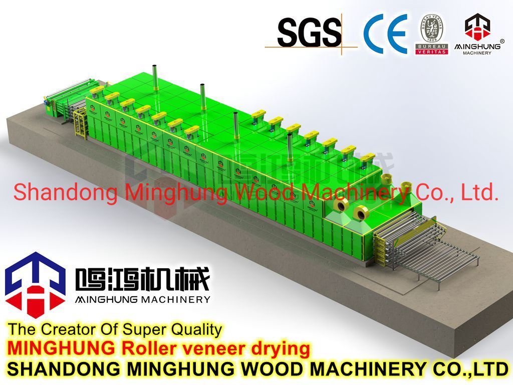 Veneer Drying Line Roller Type Dryer