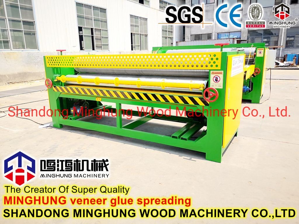 Woodworking Roller Glue Spreader Spreading Machine