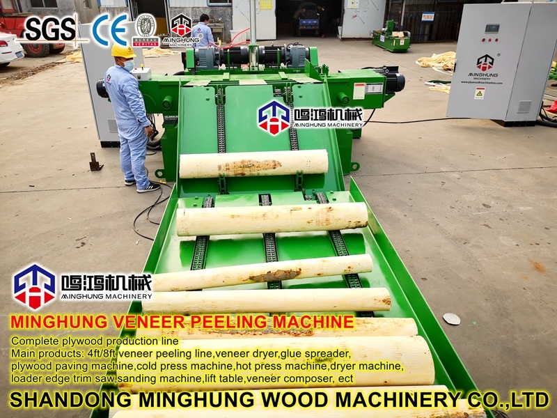 4feet Veneer Machine Log Peeling Slicing Machine