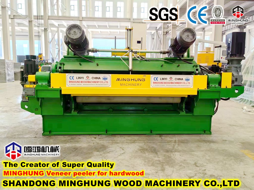 China Top Wood Tree Peeling Machine for Hard Wood Beech Veneer