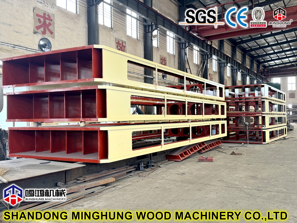chipboard mdf osb hot press machine