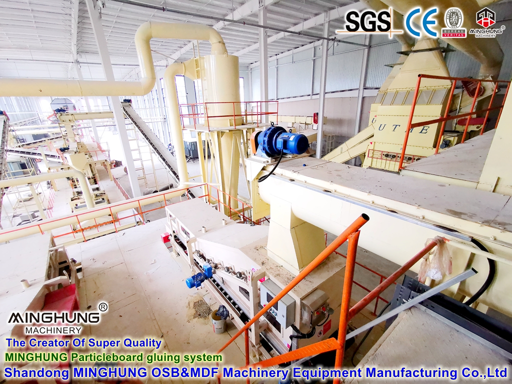 MINGHUNG Particleboard gluing system