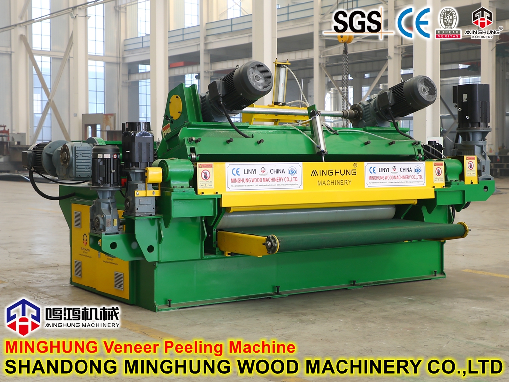 MINGHUNG Veneer Peeling Machine