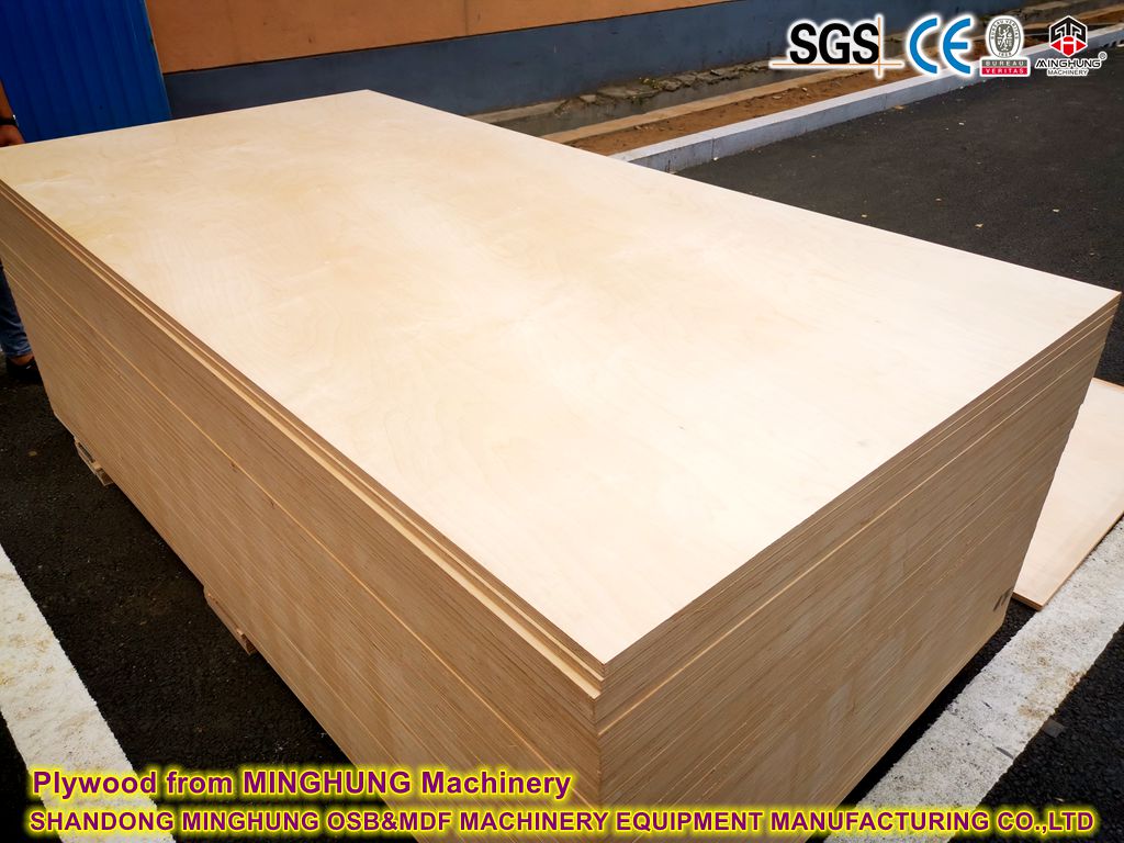 Plywood from MINGHUNG Machine