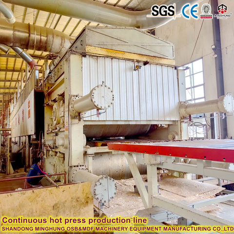 OSB-dedicated Continuous Flat-pressing Hot Press