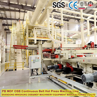 MINGHUNG High-capacity Particleboard Production Line