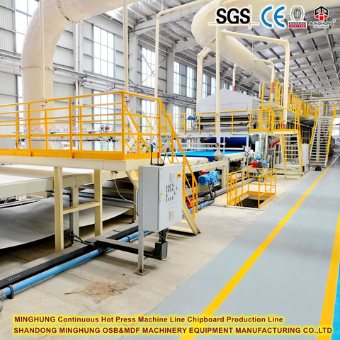 High-Speed OSB Continuous Press Line