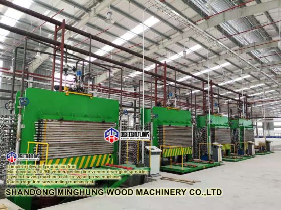 Hydraulic Hot Press Machine with Thick Hot Platen for Plywood Making