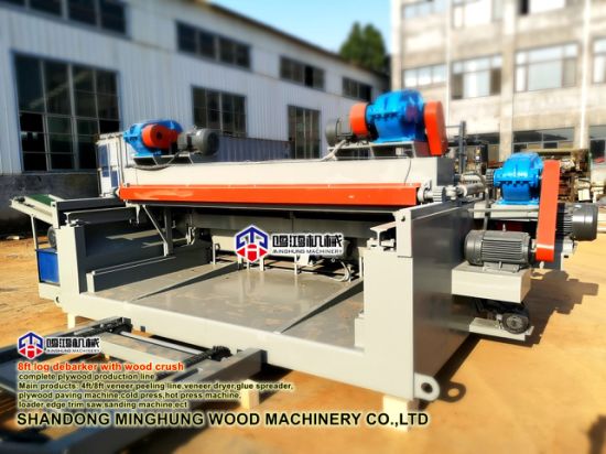 Wood Debarker Veneer Production Line