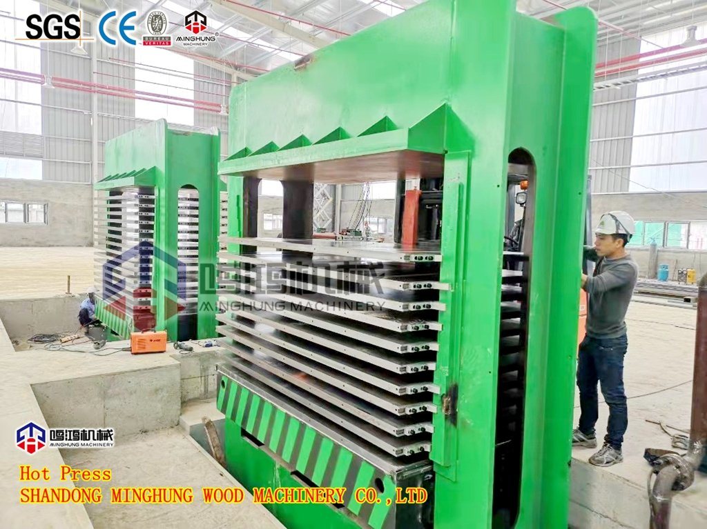 Hydraulic Plywood Hot Press Machine for Woodworking Machinery