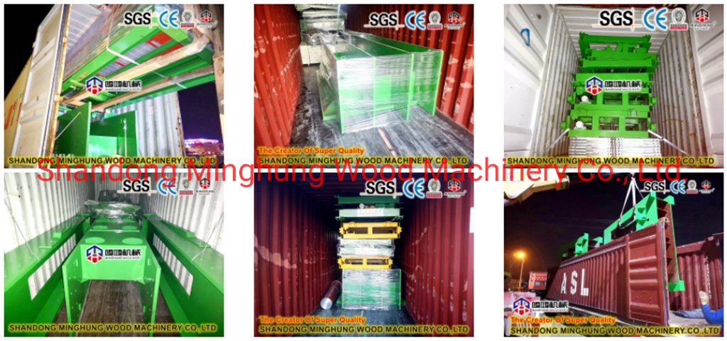 Monoblok Hydraulic Veneer Cold Press Machine for Plywood