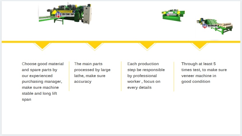 Commercial Plywood Veneer Peeling Machine for Making Russia Birch Core Veneer