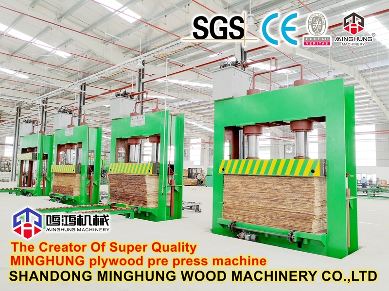 Woodworking Machinery Plywood Veneer Cold Press