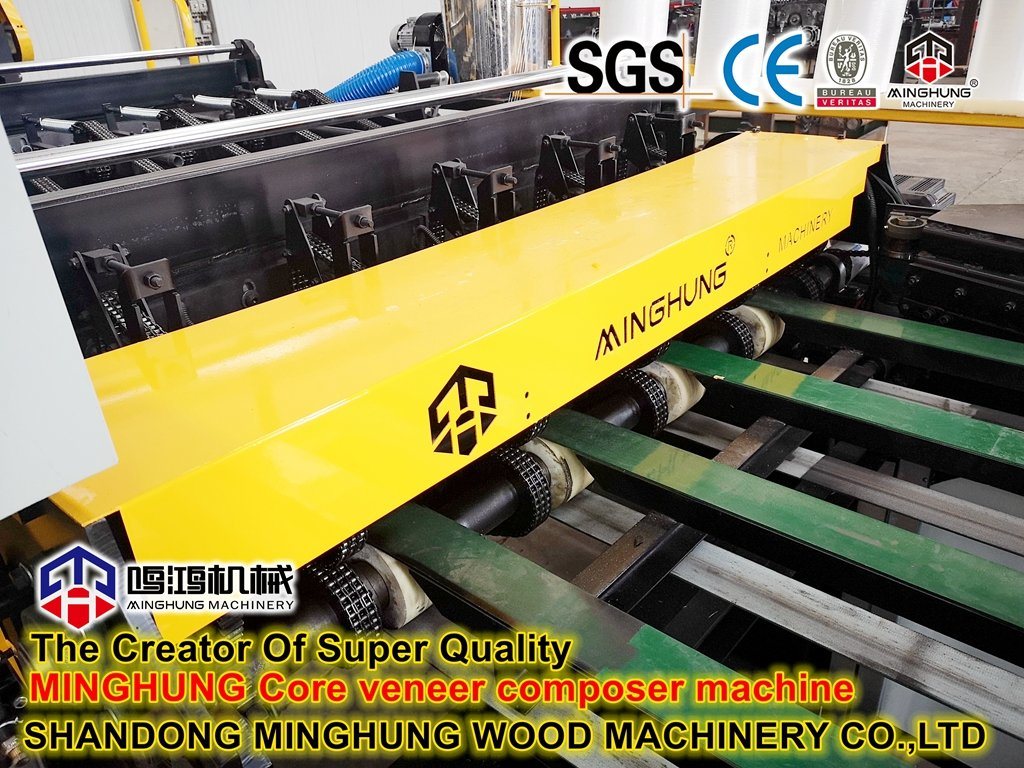 Plywood Core Veneer Jointing Composer Machine