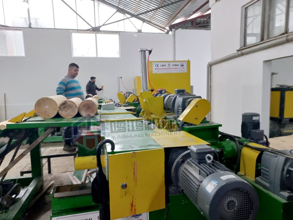 Rotary Wood Veneer Peeling Machine for Log Processing