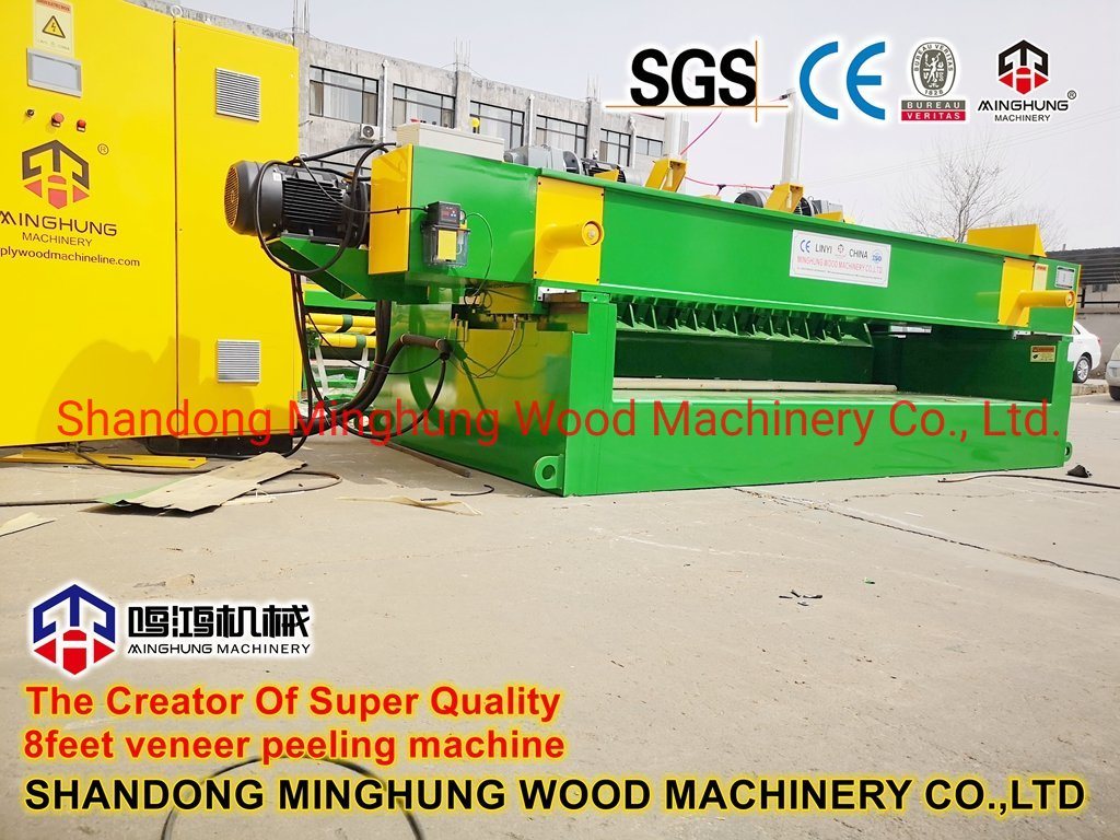 1500mm Hardwood Spindleless Log Peeling Machine