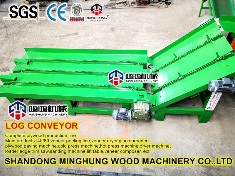 Hydraulic 4feet Wood Chipper Debarker in China