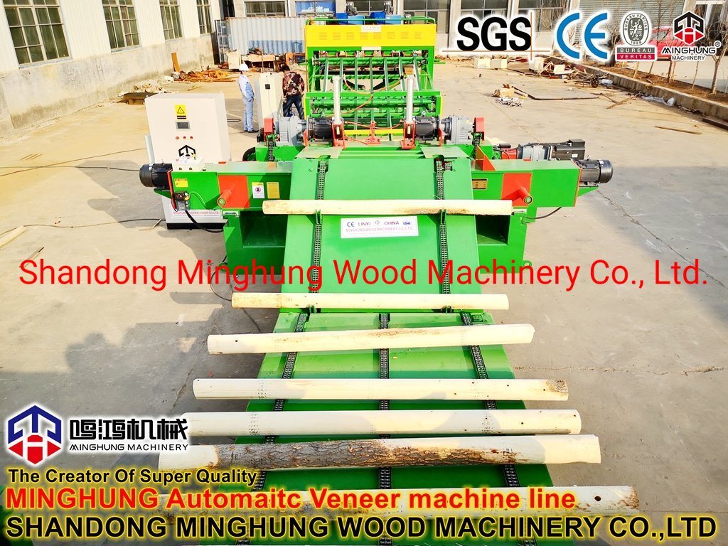 Strong Heavy 8feet 2700mm Log Wood Veneer Peeling Machine for Plywood Wood Papel Bucks