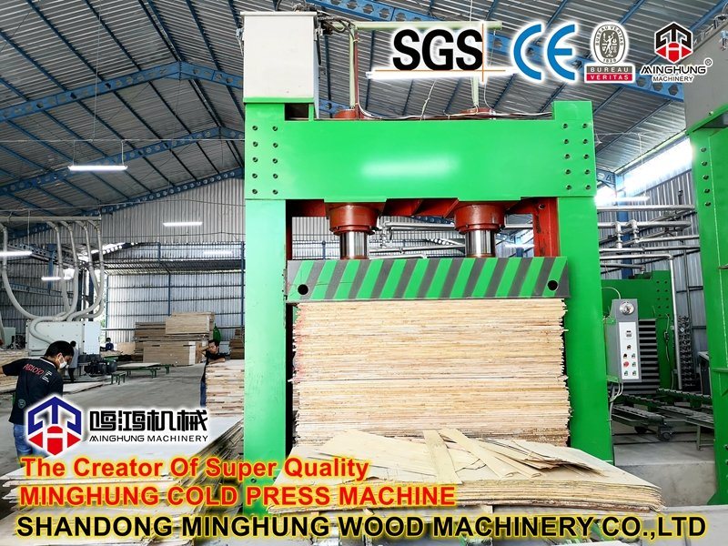 Timber Plywood Machine Hydraulic Veneer Core Cold Press