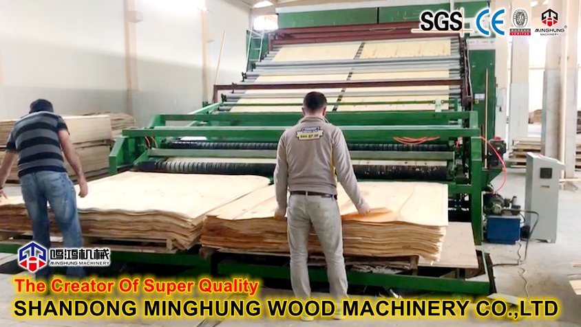 Plywood Veneer Dryer Machine Drying Line