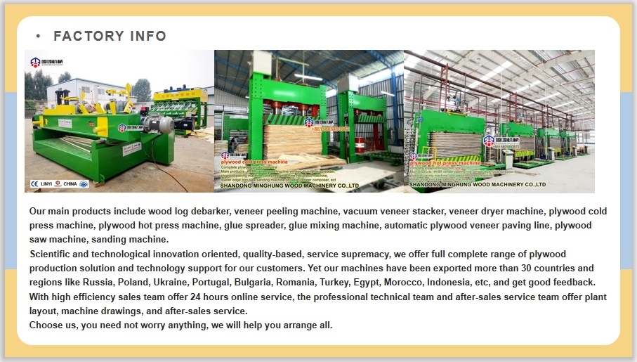 Hydraulic Plywood Veneer Press Machine Hot Press Machine