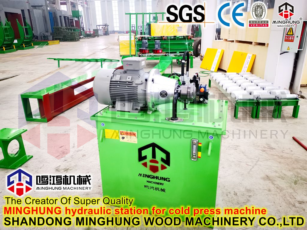 hydraulic station for cold pressing machine