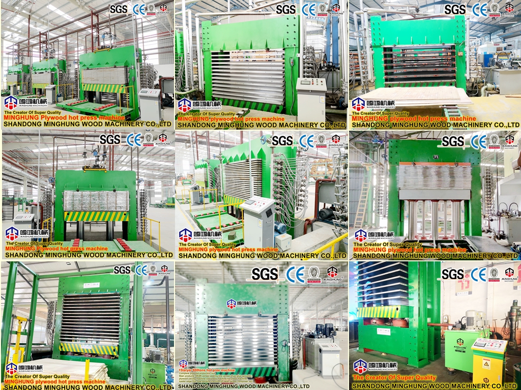 The Complete Plywood Making Machine in China