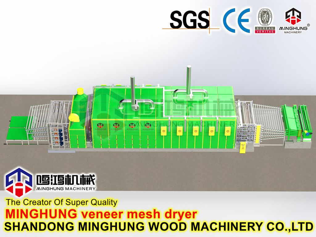 Core Veneer Dryer Drying Machine for Plywood Production Line