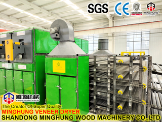 Tunnel Type Continuous Plywood Drying Production Line