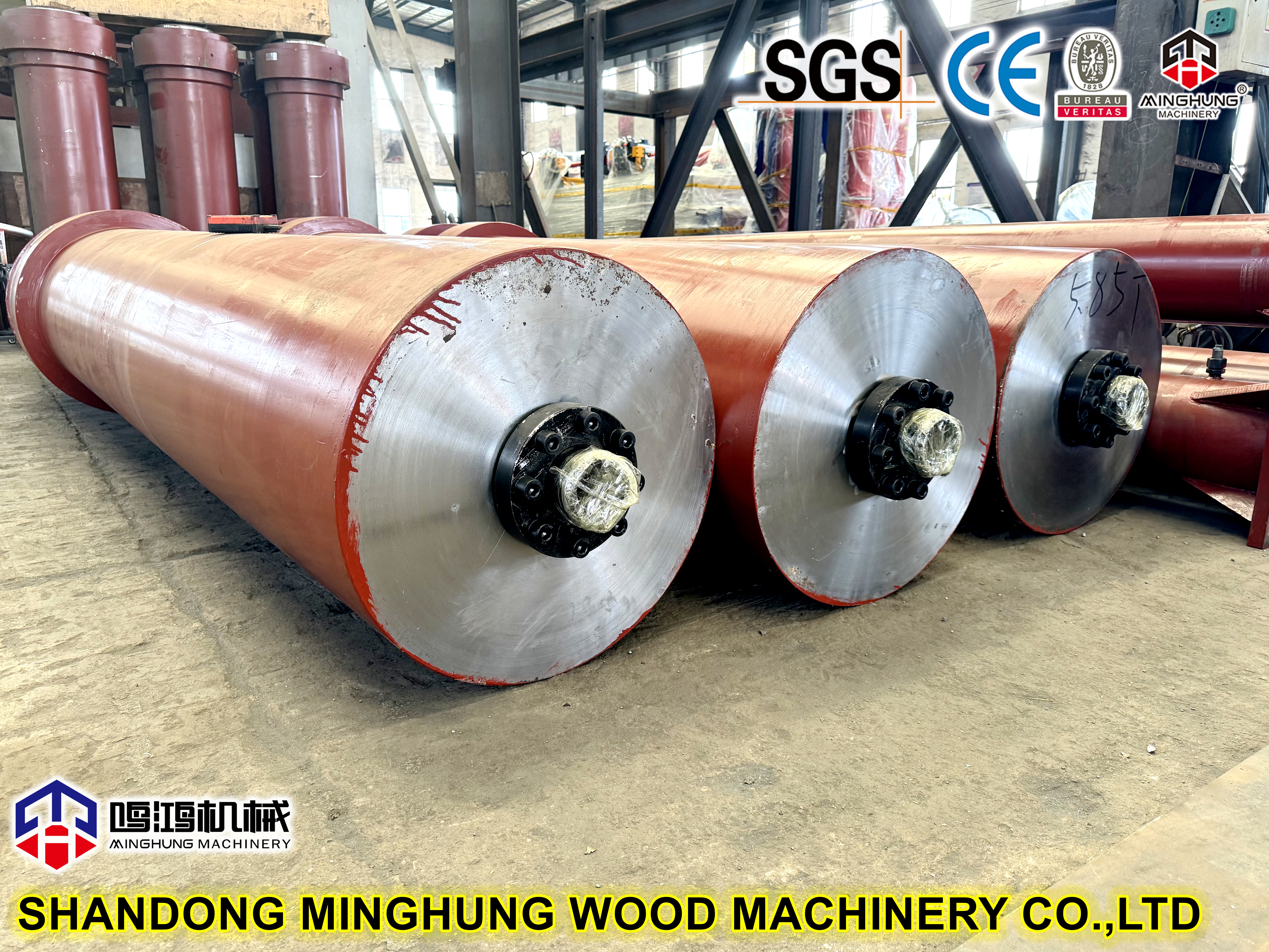 oil cylinders for multi layers hotpress machine