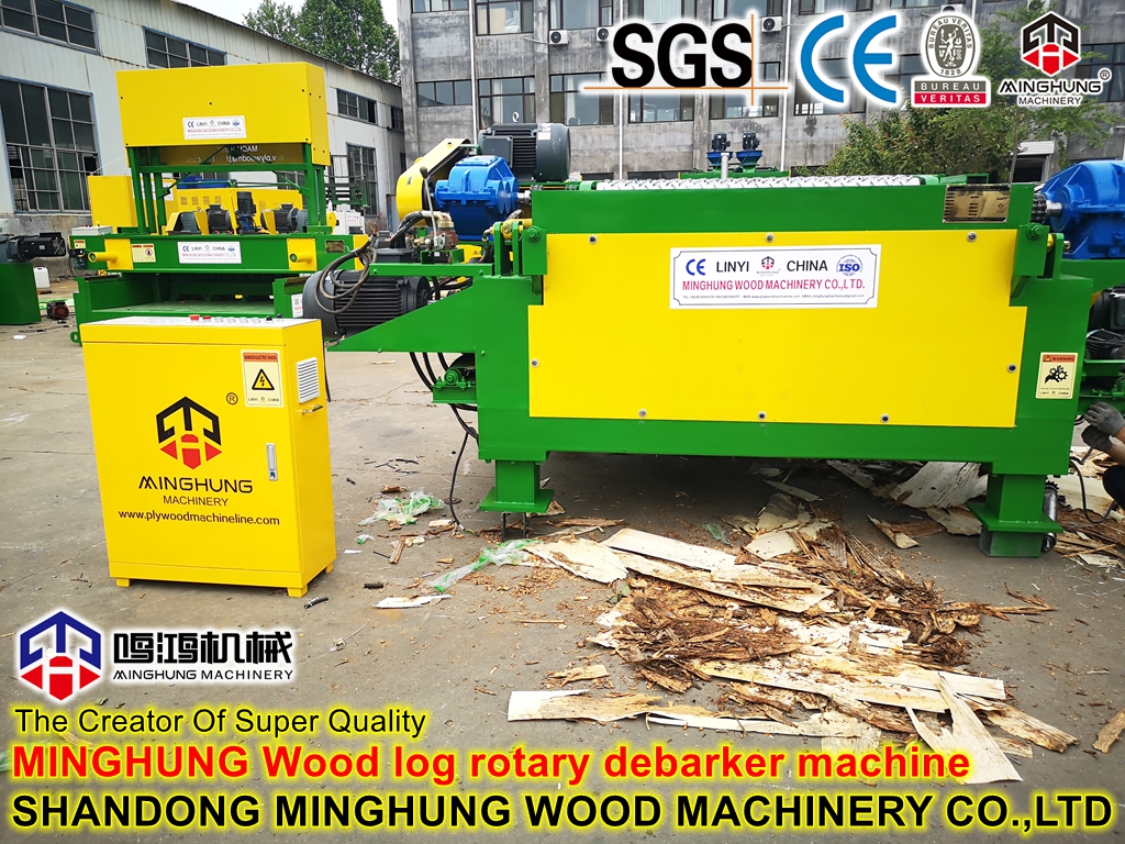 MINGHUNG Wood chipper debarker