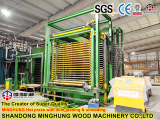 Automatic Woodworking Plywood Hot Press Machine